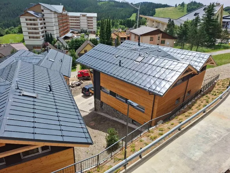 Apartmánové domy Donovaly – postup prác