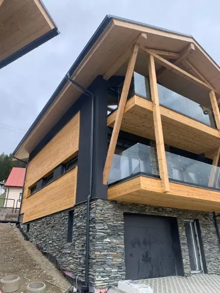 Apartmánové domy Donovaly – fotka zo stavby