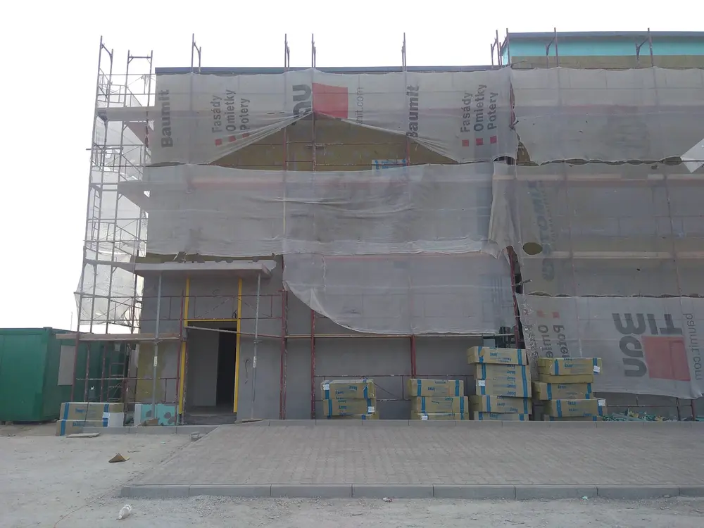Predajňa nábytku, Bratislava – postup prác